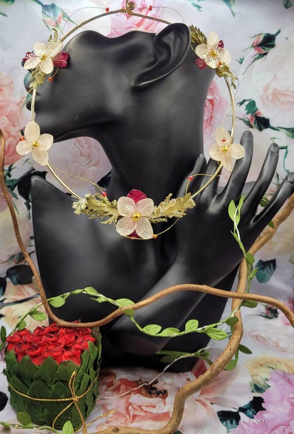 Commande Personnalisée Collier Hortensia