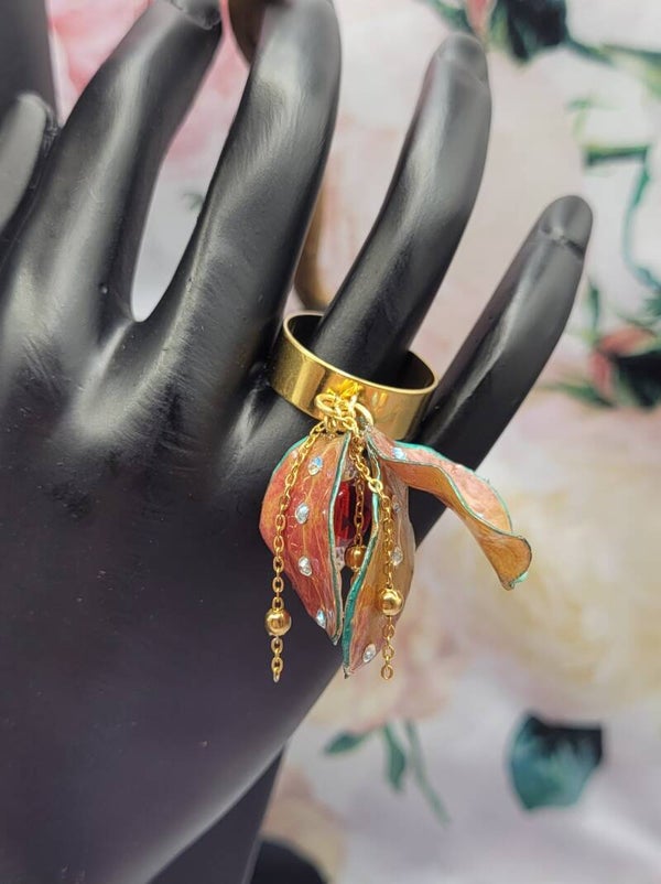 Bague 3 Feuilles