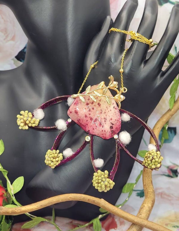 Collier Fuschia
