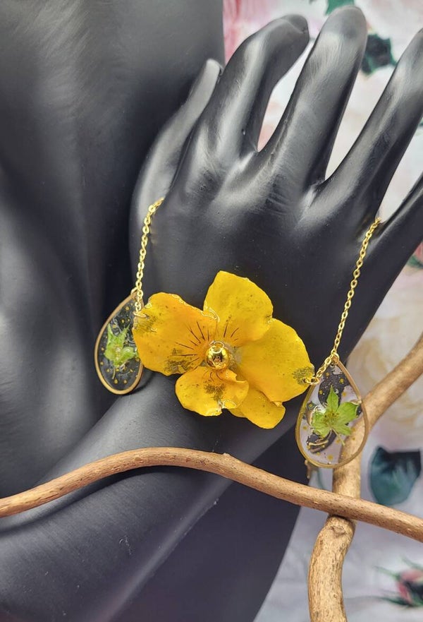 Bracelet Pensée Jaune