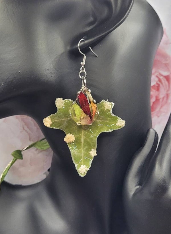 Boucles d'Oreilles Lierre