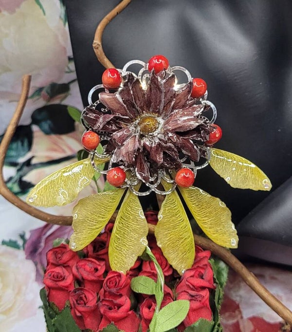 Broche Rosace