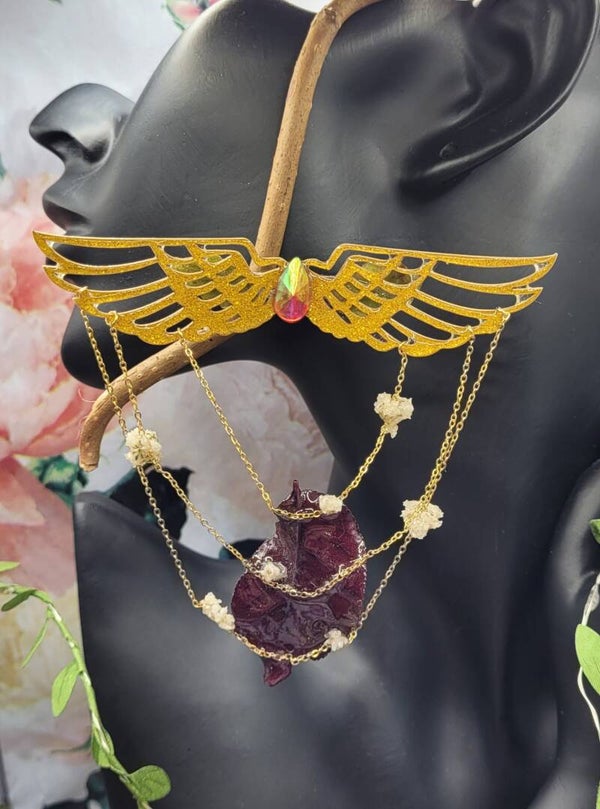 Broche Ailes Dorées
