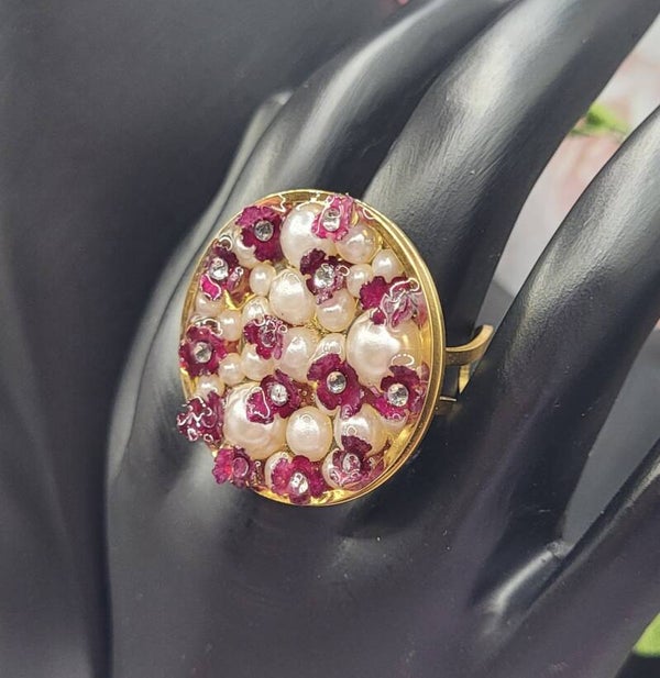 Bague Plateau de Fleurs