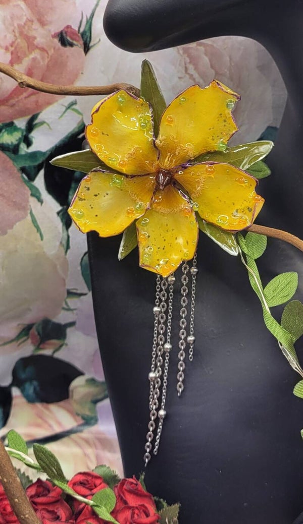 Broche Grande Fleur