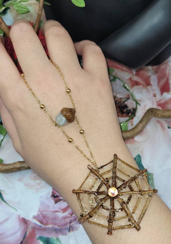 Bracelet/Bague Toile d'Araignée