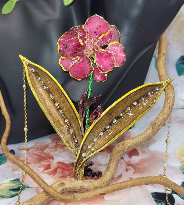 Collier Fleur de Laurier