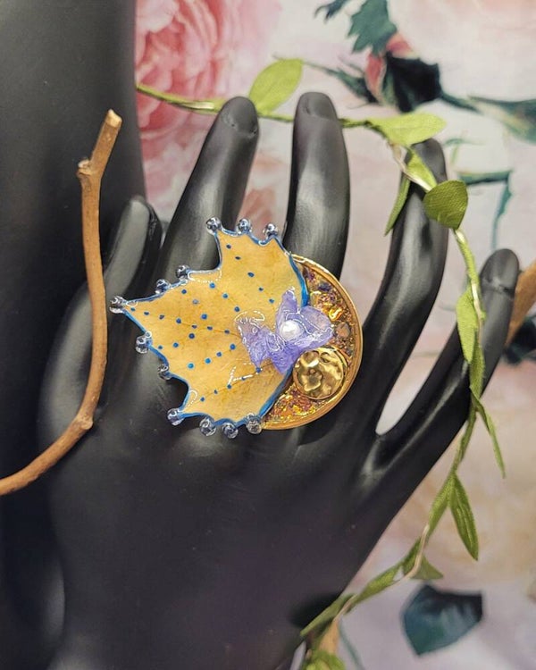 Bague Feuille de Platane