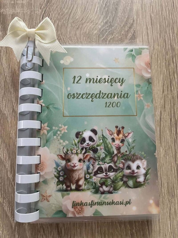 Książeczka oszczędnościowa „12 miesięcy oszczędzania ze zwierzaczkami"