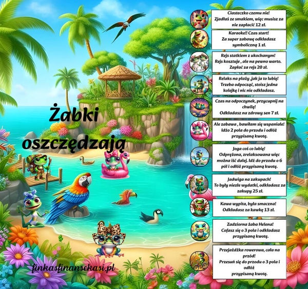 Wyzwanie oszczędnościowe "Żabki Oszczędzają"