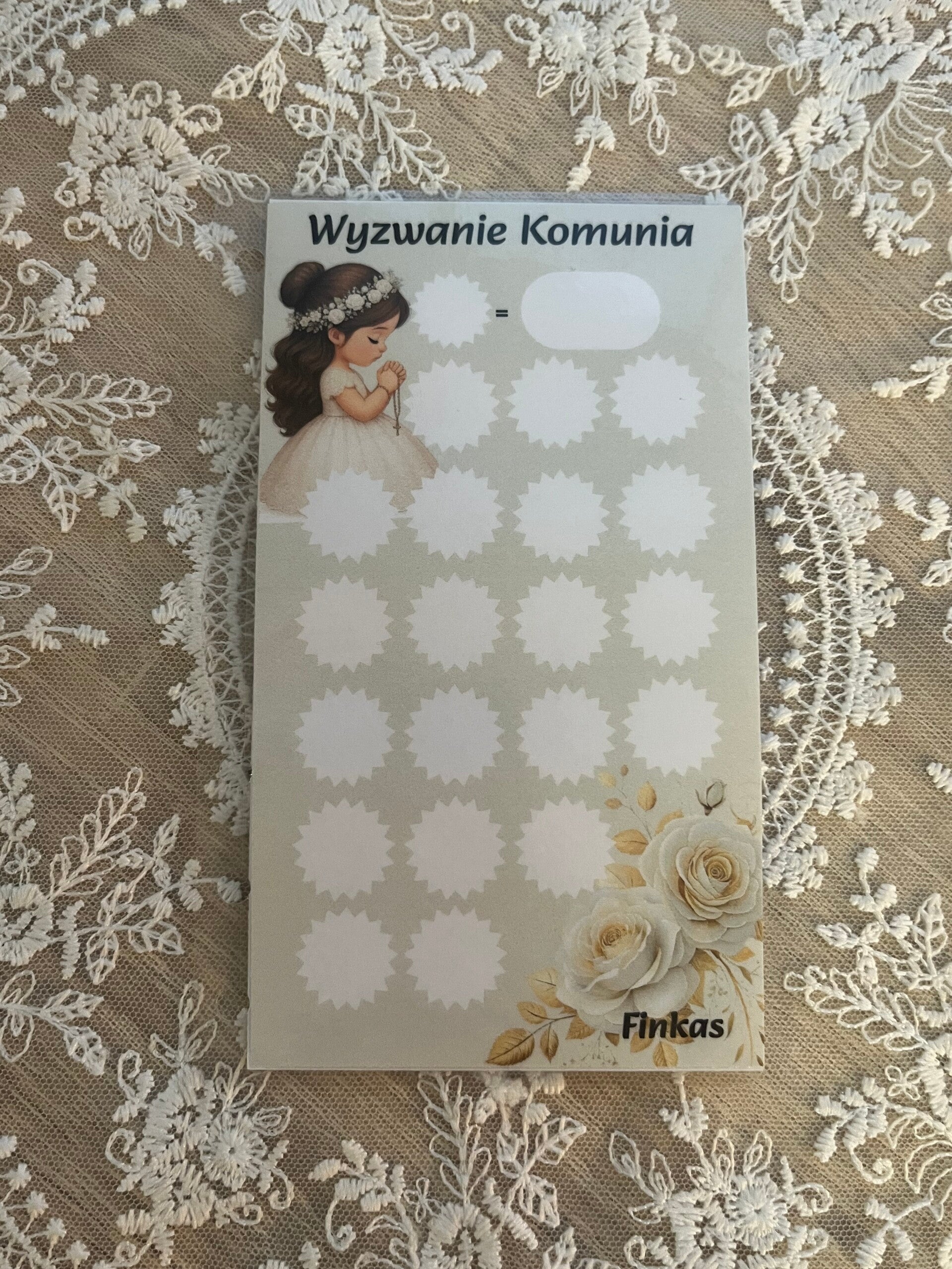 Koperta Budżetowa A6 – Wyzwanie „Komunia”