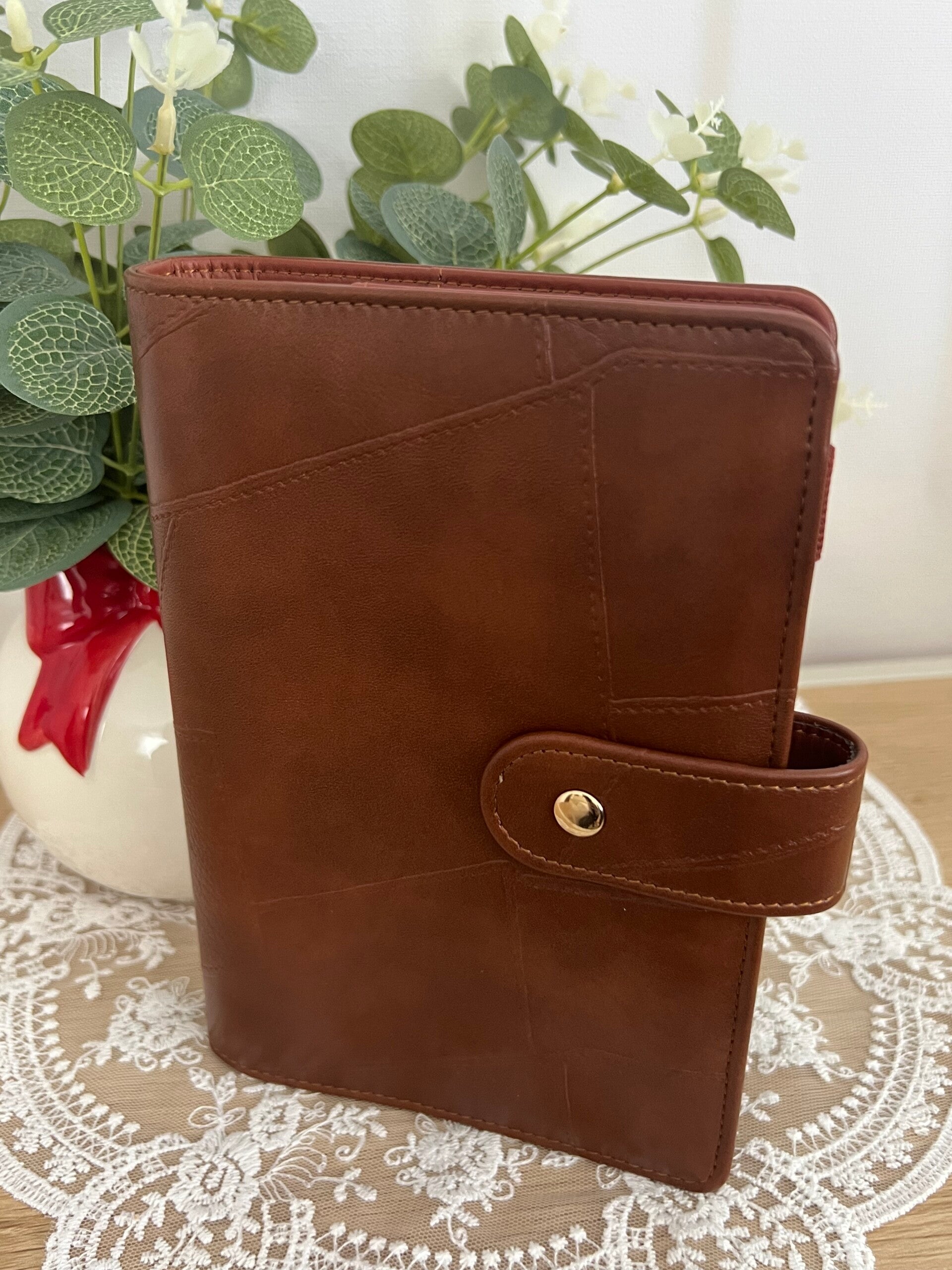 Segregator budżetowy A6 Colin brązowy