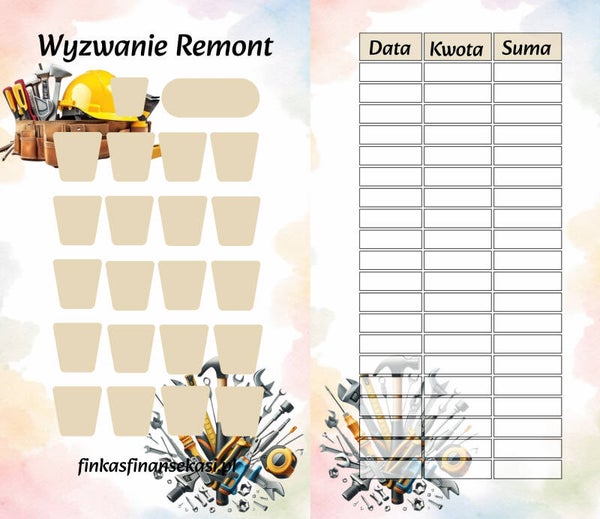Wyzwanie oszczędnościowe "Remont"