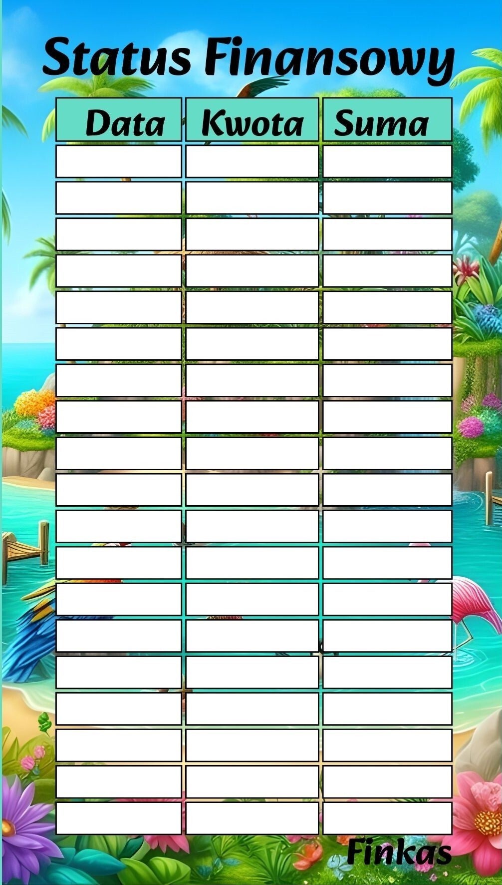Status Finansowy (Do gry Żabki)