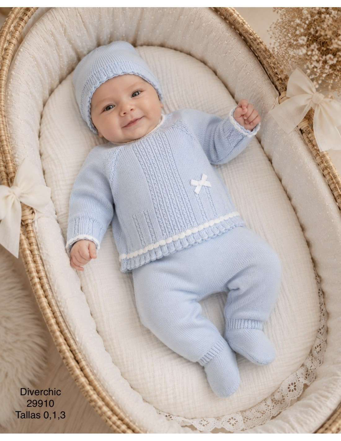 Baby pakje blauw