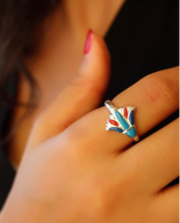 bague fleur de lotus