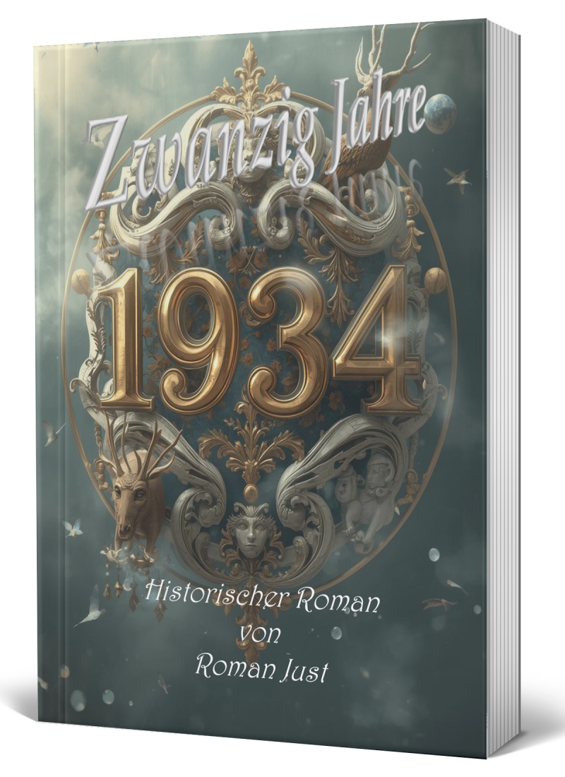Zwanzig Jahre 1934 - Historischer Roman - Cover Taschenbuch