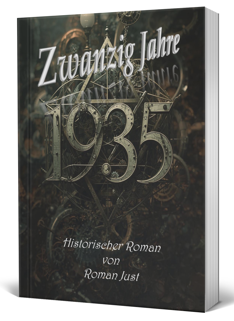 Zwanzig Jahre 1935 - Historischer Roman - Cover Taschenbuch
