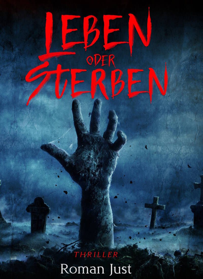 Leben oder Sterben - Krimi/Thriller - Cover PDF-Manuskript