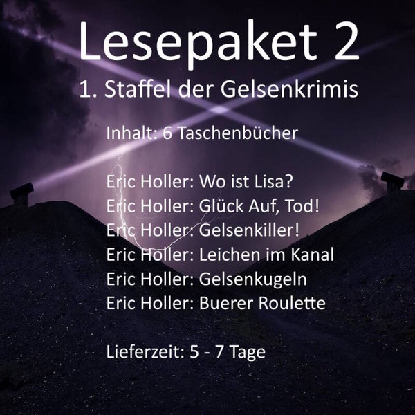 Lesepaket 2 - 1. Staffel der Gelsenkrimis