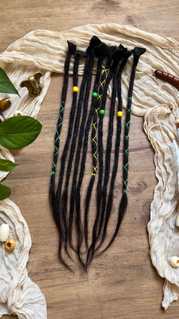 Extensions dreadlocks cheveux naturels