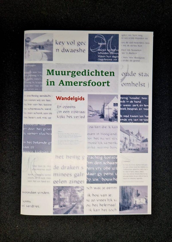 Wandelgids 'Muurgedichten Amersfoort'
