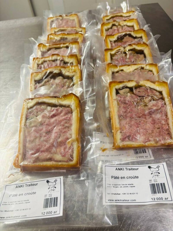 Pâté en croute  +/- 160Gr
