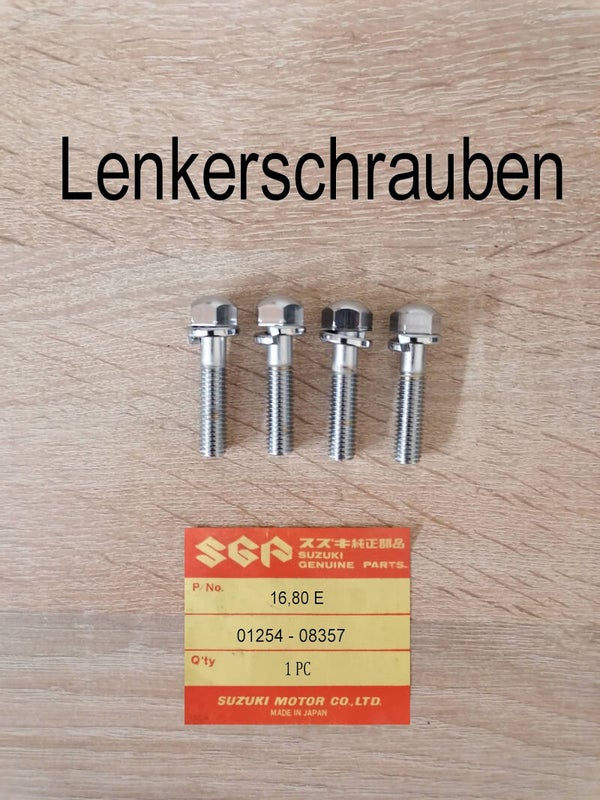 Suzuki GT 250 X7 Lenkerschrauben neu.