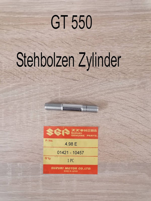 Suzuki GT 550 Stehbolzen Zylinder neu.