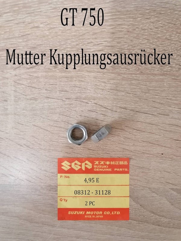 Suzuki GT 750 Mutter Kupplungsausrücker gebraucht