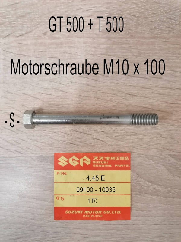 Suzuki GT - T 500 Motorschraube M10x100