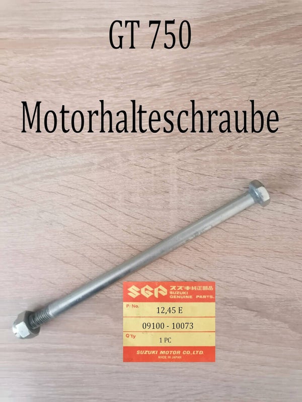 Suzuki GT 750 Motorhalteschraube gebraucht.