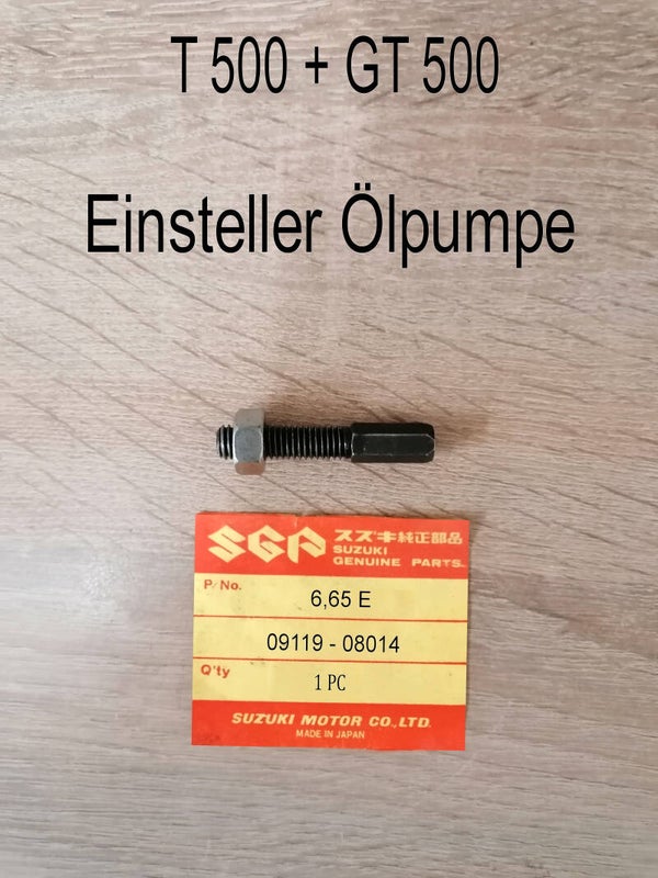 Suzuki T 500 + GT 500 Einsteller Ölpumpe