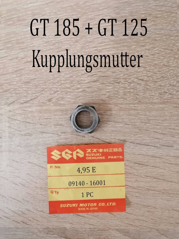 Suzuki GT 125 + GT 125 Kupplungsmutter gebraucht.