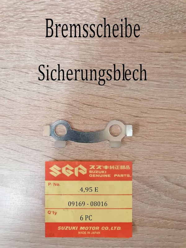Suzuki GT 550 Sicherungsblech Bremsscheibe