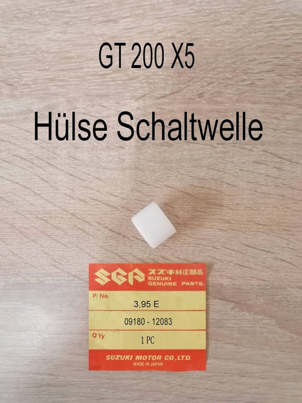Suzuki GT 200 X5  Hülse Schaltwelle
