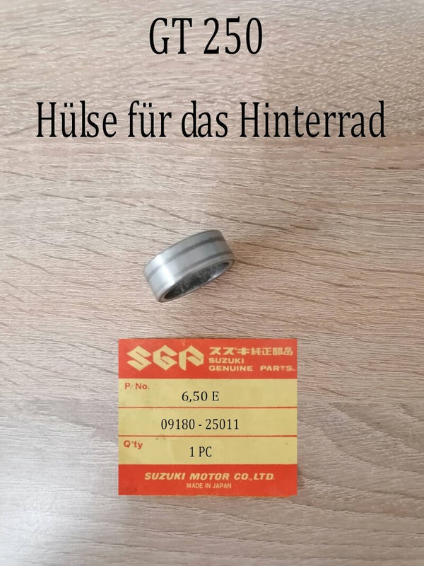 Suzuki GT 250 Hülse Hinterrad