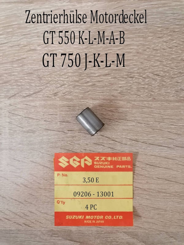 Suzuki GT 550 Zentrierhülse Motordeckel gebraucht.