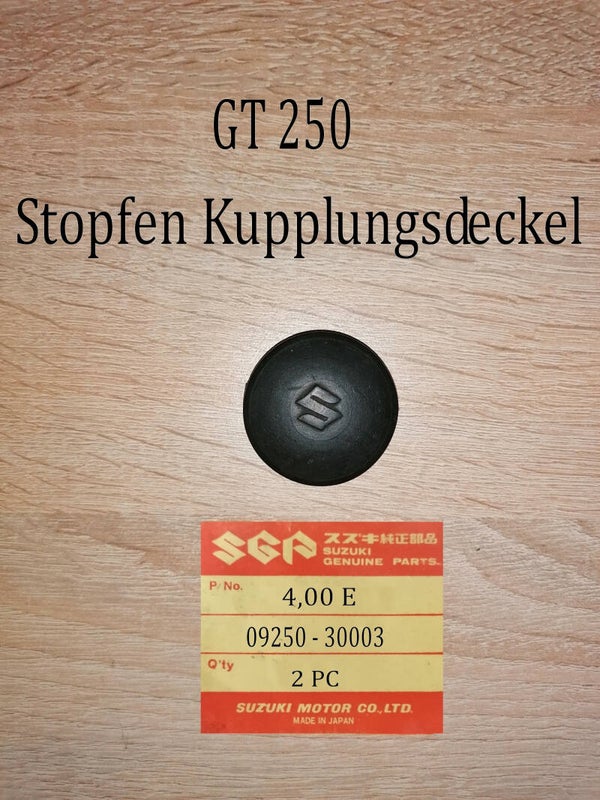Suzuki GT 250 Stopfen Kupplungdeckel gebraucht.