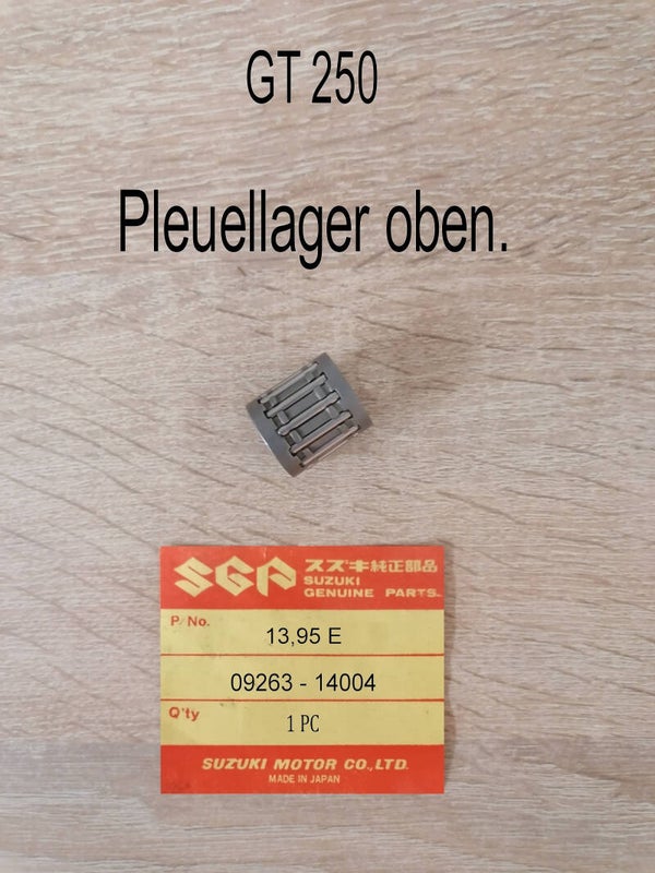 Suzuki GT 250 Pleuellager oben neu.