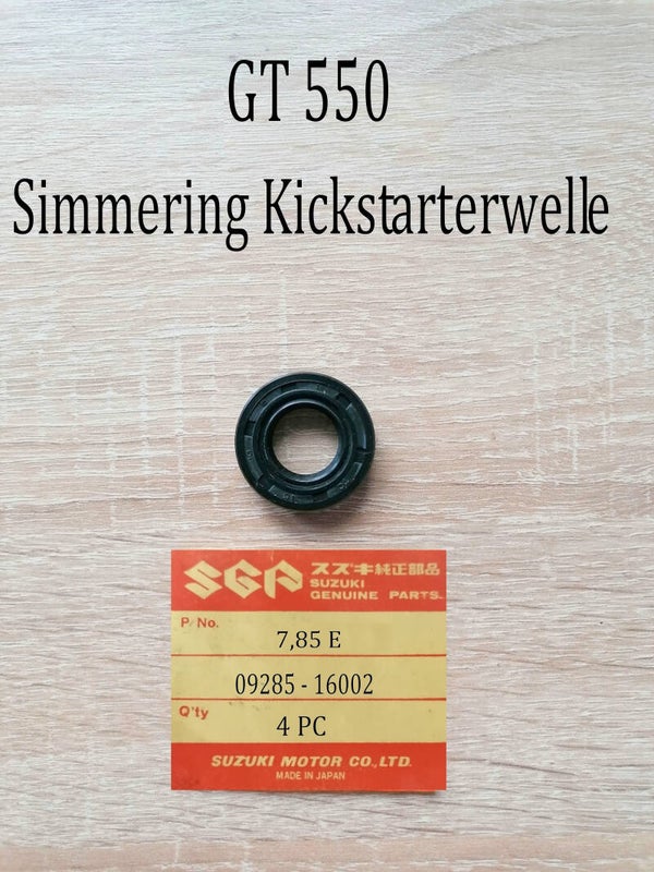Suzuki GT 550 Simmering Kickstarterwelle neu