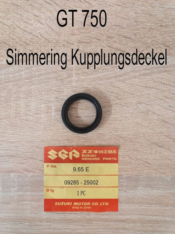 Suzuki GT 750 Simmering Kupplungsdeckel neu.