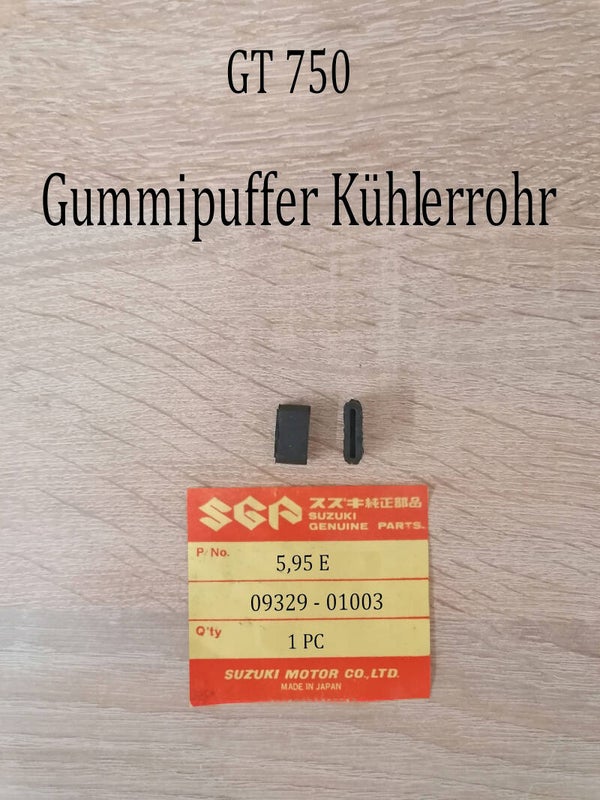 Suzuki GT 750  Gummipuffer Kühlerrohr