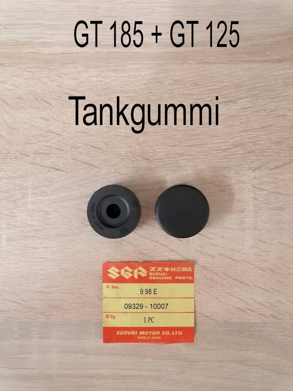 Suzuki GT 185 + GT 125 Tankgummi neu.