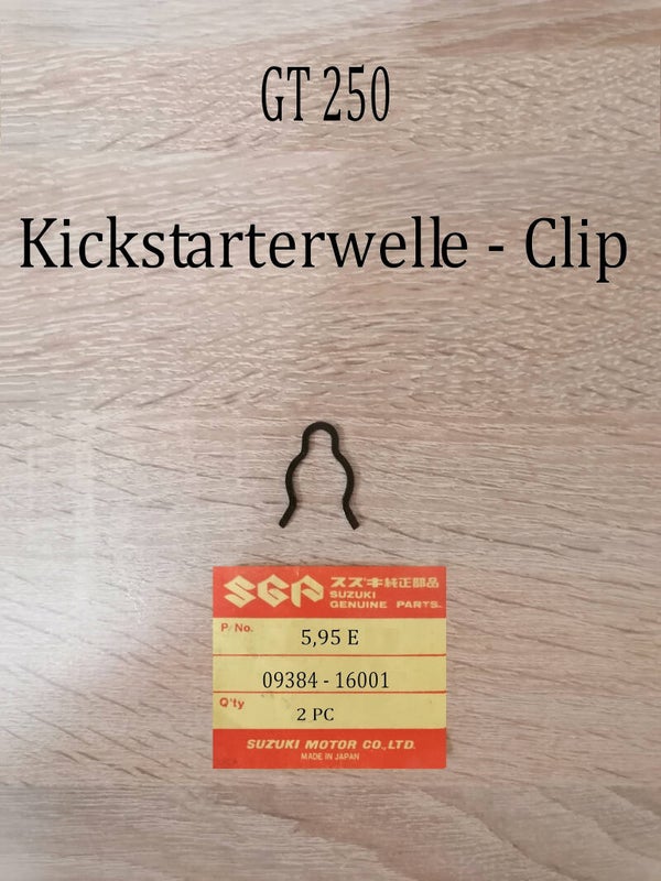 Suzuki GT 250 Clip Kickstarterwelle