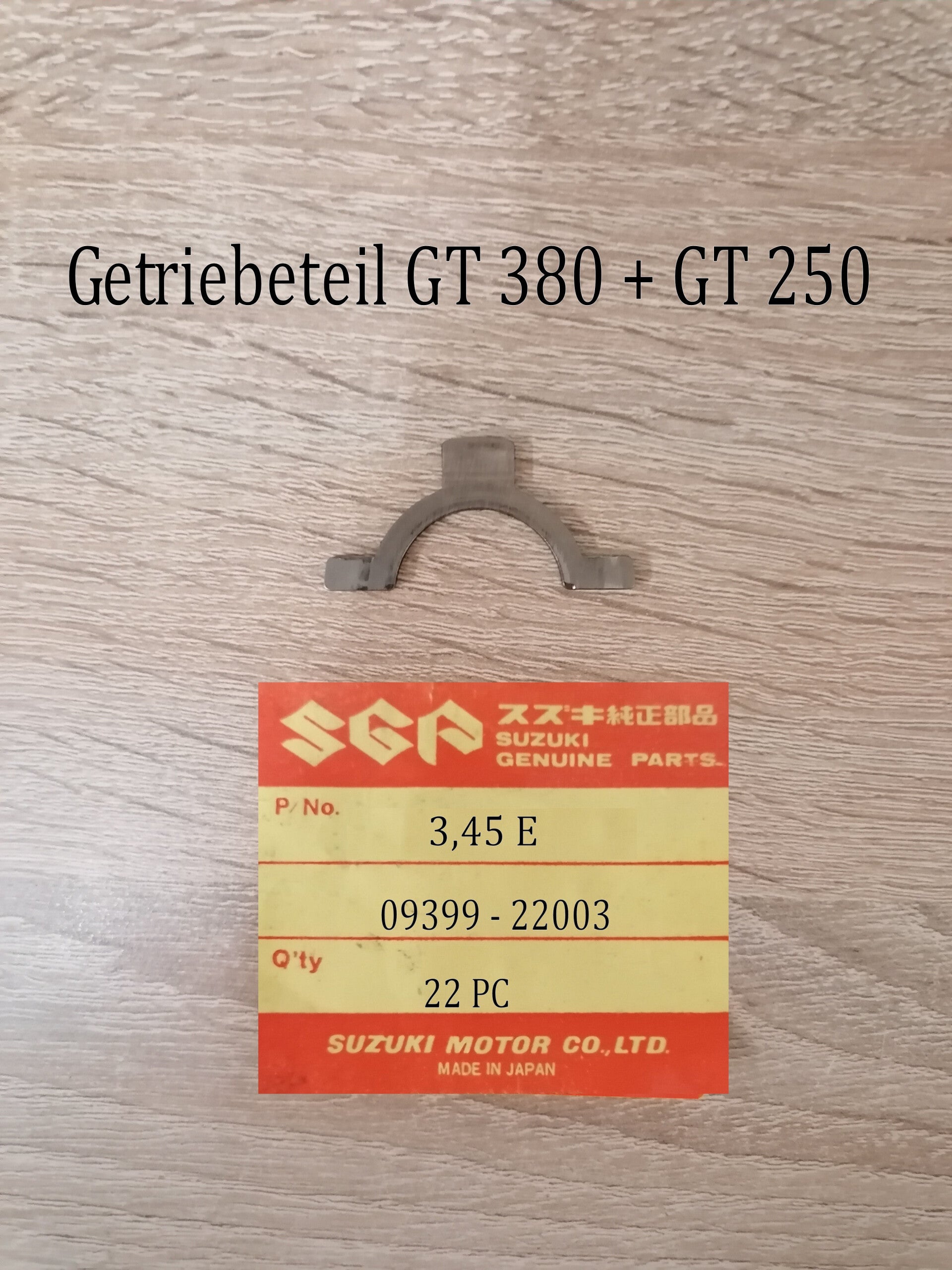 Suzuki GT 380 Getriebeteil