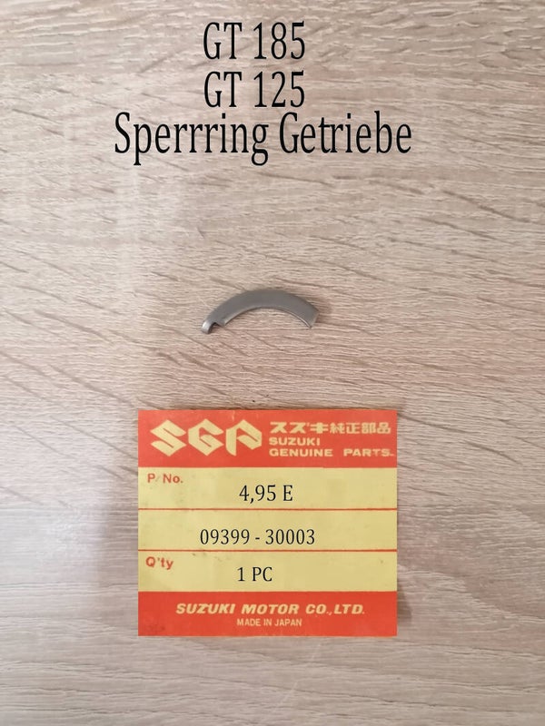 Suzuki GT 185 + GT 125 Sperrring Getriebe gebraucht.
