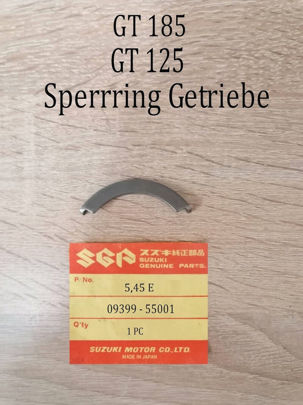 Suzuki GT 185 + GT 125 Sperrring Getriebe
