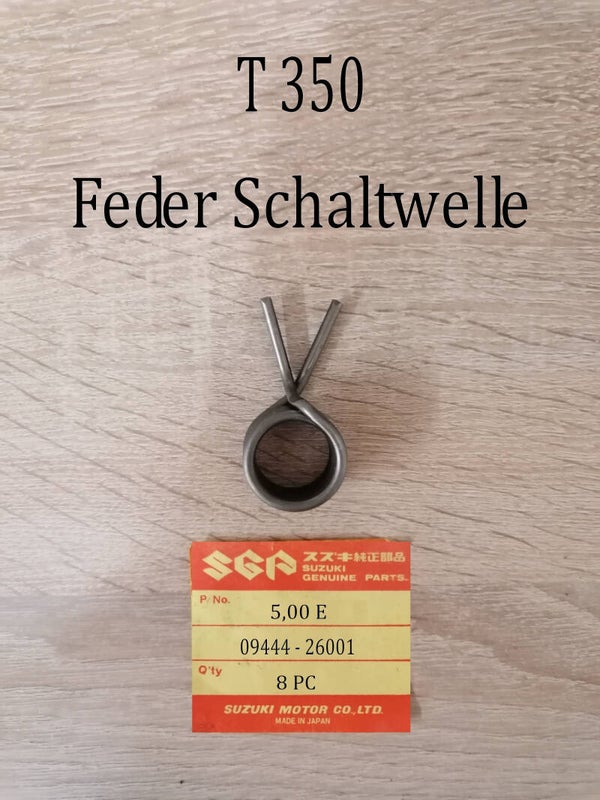 Suzuki T 350 Schaltfeder