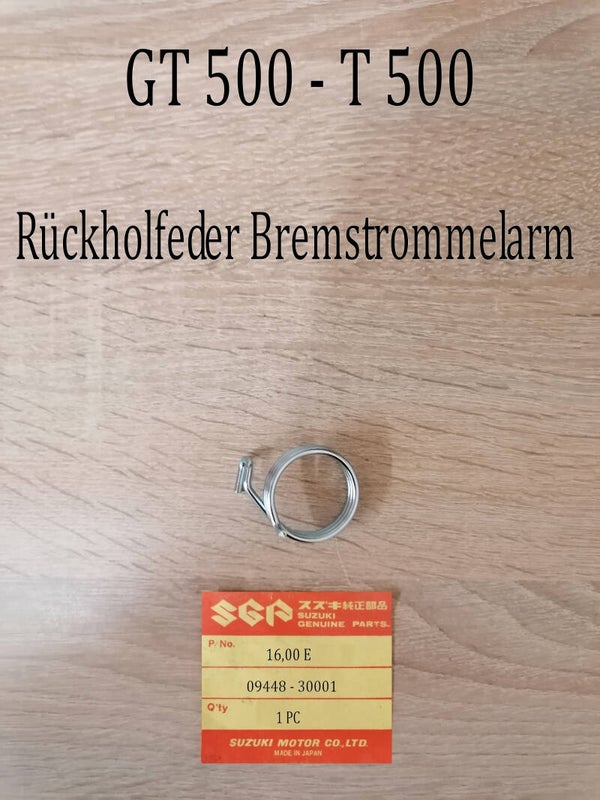 Suzuki GT - T500 Rückholfeder